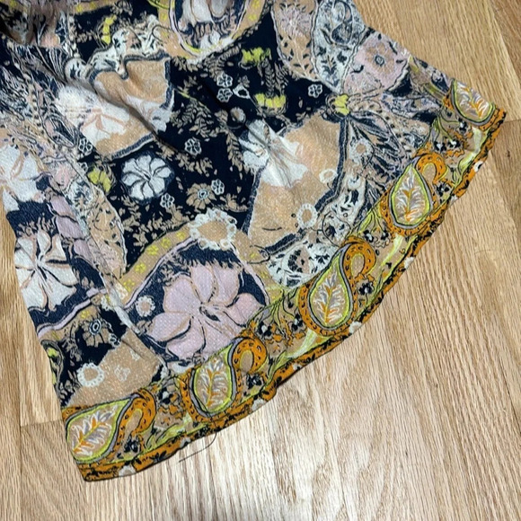 FREE  PEOPLE | Floral Wide Leg Jumpsuit - Picture 4 of 6